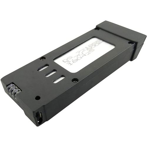 Batterie LiPO 3.7V 500mAh pour Drone Compatible avec E58, S168, JY019 Haute Qualité, Longue Durée Protection Contre la Surchargé, Noir