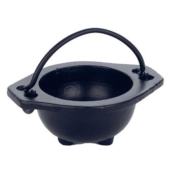 Chaudron brûle-Encens en fonte - 1