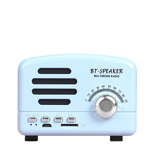 enceinte bluetooth BT01 bleu