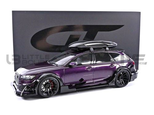 Voiture Miniature de Collection GT SPIRIT 1-18 - AUDI RS6 Avant (C7) Body Kit - Purple - GT864