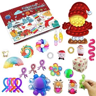 Set de 26 pièces Jouets anti-stressn pour enfants cadeau de Noël - 1