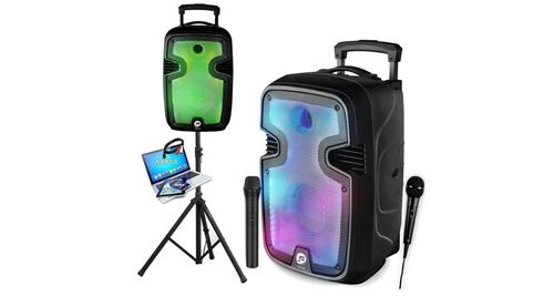 Barre De Son Bluetooth 20 W Portable - Compatible TV, PC, Smartphone - Autonomie 12h, Recharge USB - Design Compact Noir