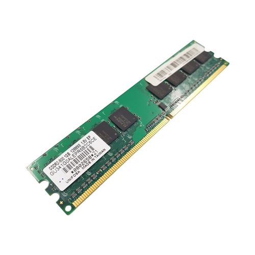 Barrette Mémoire 1Go Ram Ddr2 Unifosa Gu341G0Alepr6B2C6Ce Dimm Pc2-6400U 1Rx8