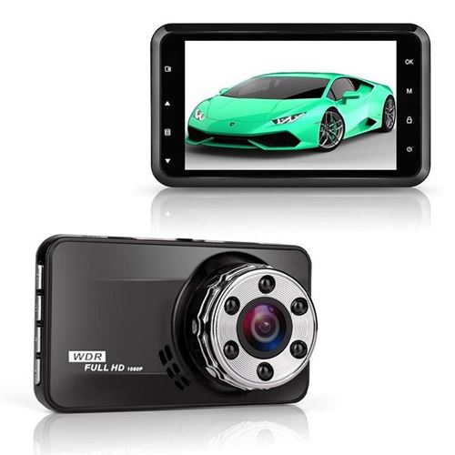 Yonis Dashcam 3 Pouces Caméra Voiture Full Hd 1080P Vision Nocturne Grand Angle + Sd 32Go - Image 3
