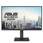 ASUS VA27UCPS - Écran LED - 27" - 3840 x 2160 UHD @ 60 Hz - IPS - 350 cd/m² - 3000:1 - HDR10 - 5 ms - HDMI, DisplayPort, USB-C - haut-parleurs - noir