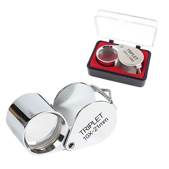 Loupe De Poche 30x Triplette Pour Bijoutier Et Horloger - Précision, Neuf Avec étiquettes F&M