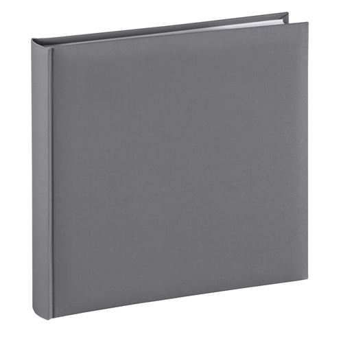 Album photo Jumbo HAMA Fine Art, 30 x 30 cm, 80 pages blanches, gris