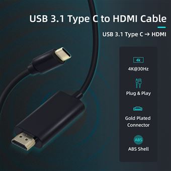 Adaptateur Type-C Vers HDMI 8 En 1