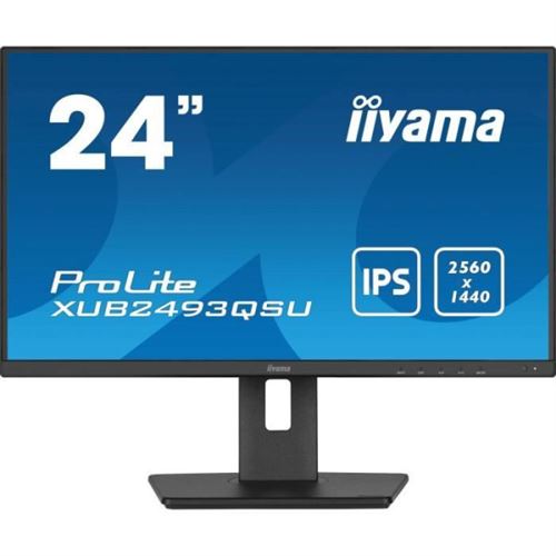 Ecran PC IIYAMA XUB2493QSUB5 24 IPS LED WQHD 2560 1440 4ms 60Hz HDMI DP