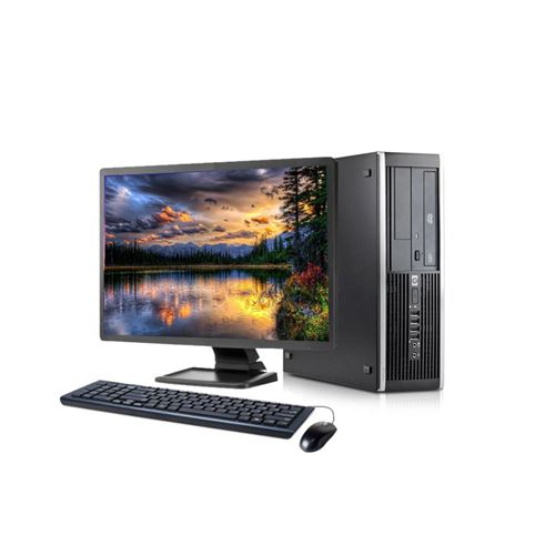 Unité centrale HP 8100 SFF - Core i5 - RAM 8Go - HDD 250Go - Windows 10 - Ecran 22 - Reconditionné