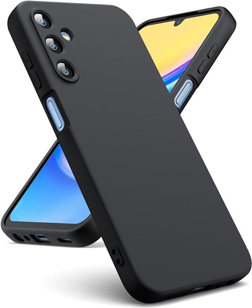 Coque Pour Samsung Galaxy A15 Silicone Noir Little Boutik©