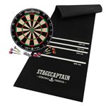 Tapis De Protection Pour Fléchettes – 300x34 Cm, Antidérapant – Ligne De Lancer Intégrée – Portable – Pour Salle De Jeux