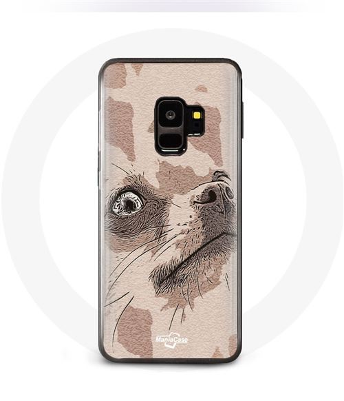 Coque pour samsung galaxy S9 PLUS Chihuahua Race de chiens Maniacase