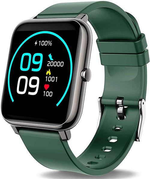 Montre connectée Chronus P22 Étanche Fitness Tracker-Vert-Chronus
