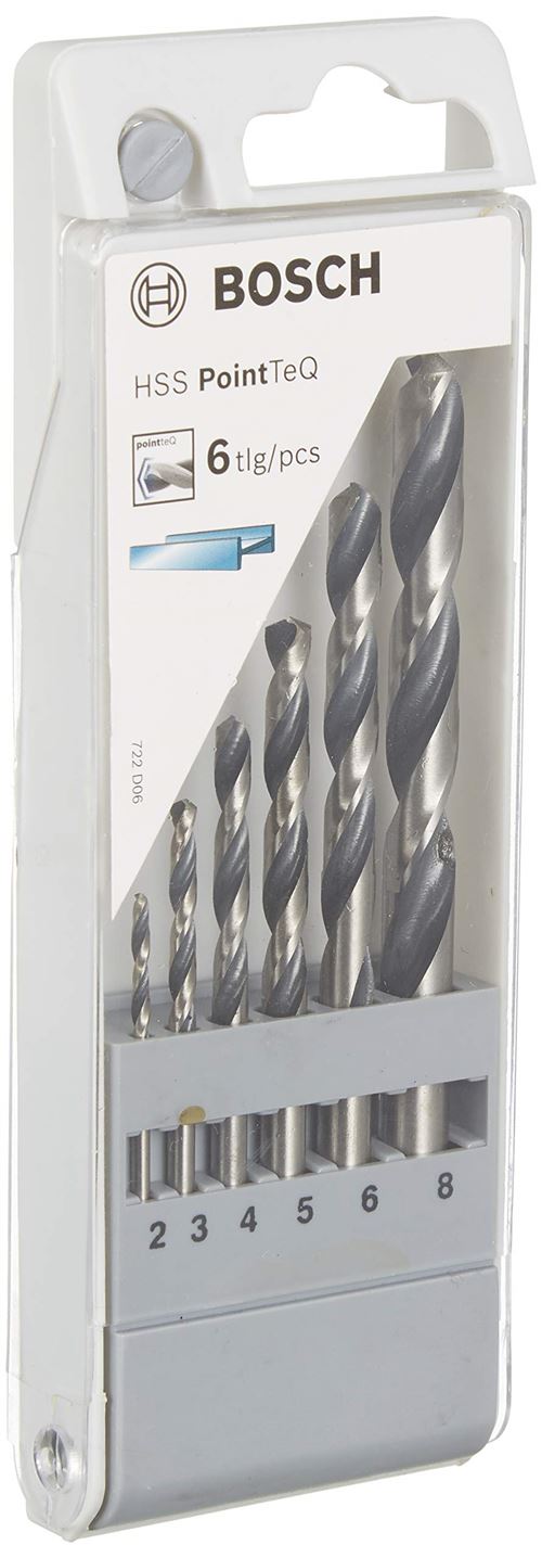 Bosch Jeu De Forets Métal Hss Pointteq - 6 Pièces - Image 3