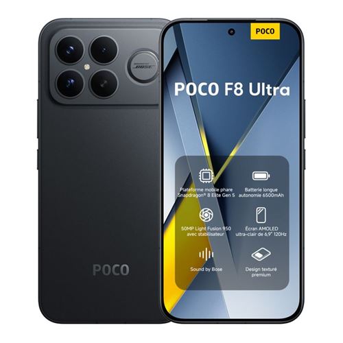Xiaomi Smartphone "Poco F8 Ultra" black