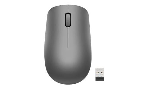  Lenovo 530 Wireless Mouse - Souris - droitiers et gauchers - optique - 3 boutons - sans fil - 2.4 GHz - r&eacute;cepteur sans fil USB - graphite 