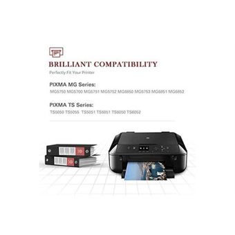 5 Cartouches Compatibles 570XL 571XL pour imprimantes Canon PIXMA PGI
