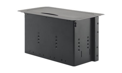 Kramer TBUS-6XL - Boîtier du répartiteur surface réseau - aluminium anodisé noir