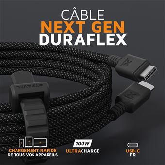 Xtorm Next Gen Câble USB-C PD 100W - 3 mètre - Noir