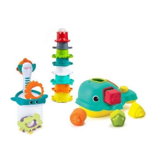 Coffret de bain bébé 17 pièces Orque – Infantino