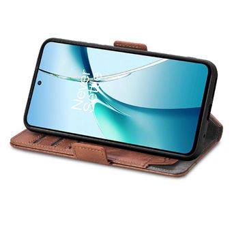 Coque Portefeuille En Cuir PU Pour Xiaomi Redmi 15 4G - Housse Flip Avec Porte-Cartes, Support Et Fermeture Magnétique - Rouge