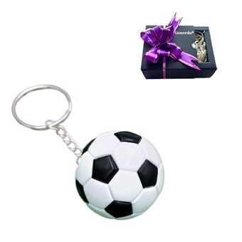 Porte-Clés OM Ballon Logo Vintage Bleu | Produit Officiel