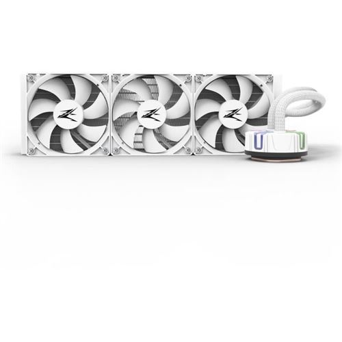 Non Communiqué Blanc Zalman Reserator5 Z36 - Système De Refroidissement Liquide De Processeur - Taille De Radiateur : 360 Mm - (Pour : Lga1200, Lga1150, Lga1151, Lga1152, Lga1155, Lga1156, Lga2011, Lga2011-3, Lga2066, Am4, Am3+, Am3, Fm2+, Fm2) - 120 Mm