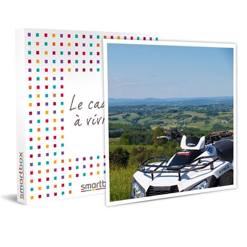 SMARTBOX - Coffret Cadeau Sortie en famille : randonnée en quad pour 2 adultes et 1 enfant vers Brive-la-Gaillarde-Sport & Aventure