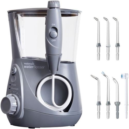 Non Communiqué Gris Waterpik Jet Dentaire Wp-667 Ultra Professionnel