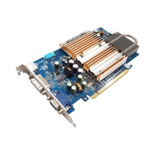 Carte Graphique GIGABYTE GV-NX73T256P-RH High Profile 256MB GRDR2 VGA S-VIDEO DVI État correct - N/A reconditionné disponible sur Fnac