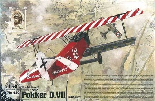 Fokker D.vii (oaw Built, Early) - 1:48e - Roden