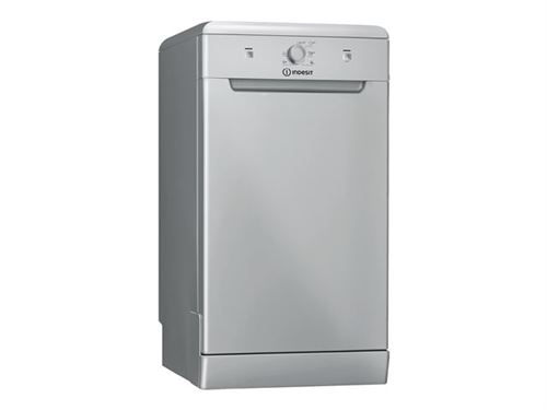Indesit DSFE 1B10 S - Lave-vaisselle - Niche - largeur : 45 cm - hauteur : 82 cm - argent