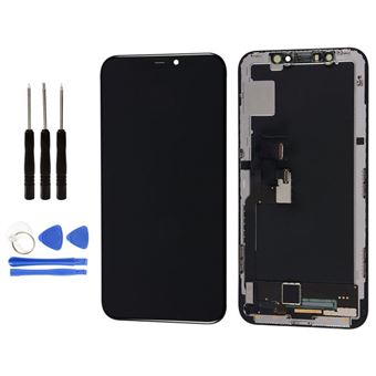 Écran LCD Complet Pour IPhone X/10 - Vitre Tactile + Châssis TFT + Outils, Neuf