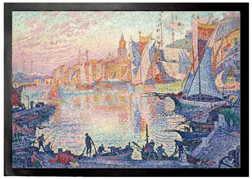 Paul Signac Paillasson Essuie-Pieds - Le Port De Saint-Tropez, 1901-1902 (50x70 cm)