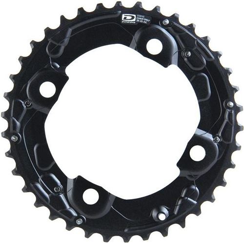 Shimano couronne de chaîne SLX FC-M675 38T-AM 10S 104 mm noir
