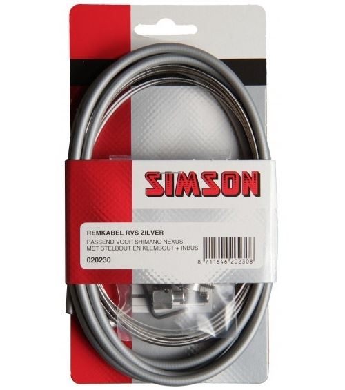 Simson Kit frein Nexus rouleau frein 2250/1700 mm gris / argent