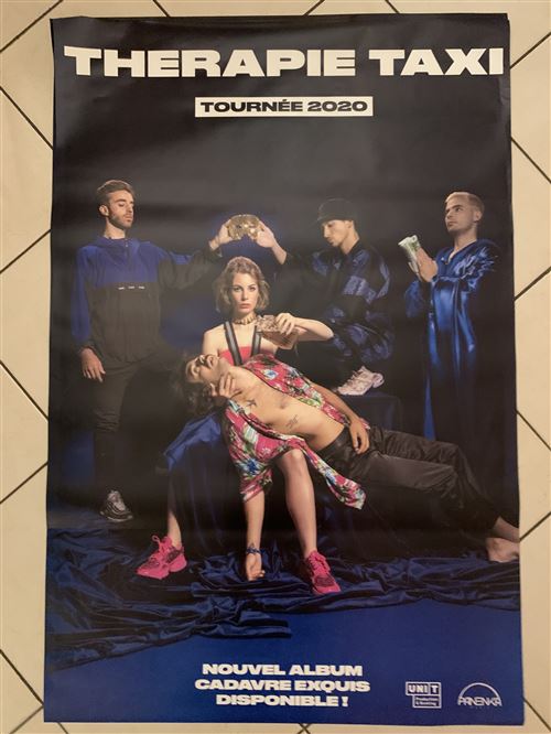 Therapie taxi - Tournée 2020 - 80x120cm - Affiche État correct - N/A reconditionné disponible sur Fnac