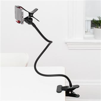 Kikkerland - Support flexible pour téléphone - Noir -