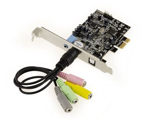 Carte SON sur port PCI-E - CMEDIA OXYGEN HD Version 5.1