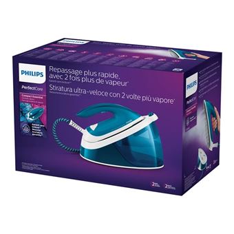 Philips PerfectCare Compact Essential GC6840 - Centrale vapeur avec fermeture automatique - semelle : SteamGlide - 2400 Watt