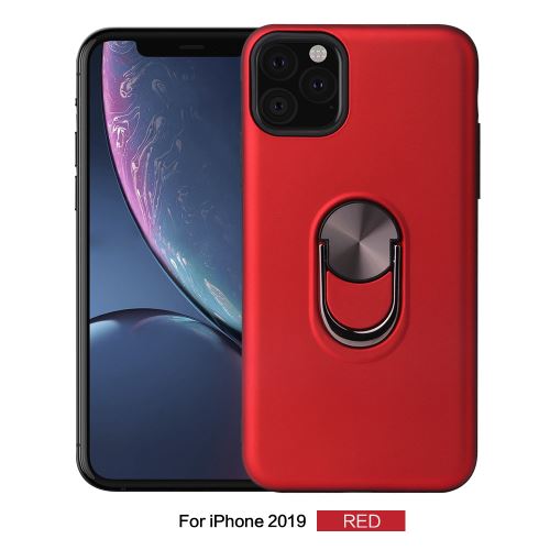 Coque de protection TPU avec support de bague pour Apple iPhone 11 Pro 5.8 - Rouge