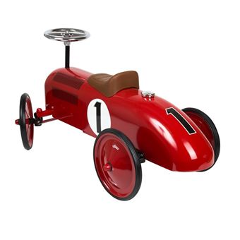 Porteur vintage voiture rouge Autre jeu de plein air Achat prix fnac