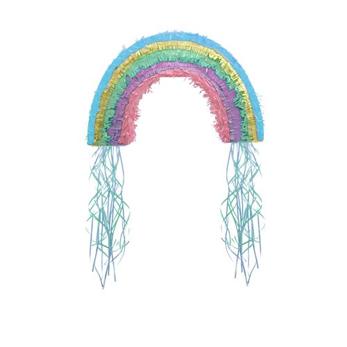 Amscan pendule Pull-Pinata Rainbow & Cloud 48,5 cm papier