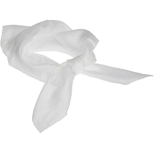 Creotime foulard en soie 90 x 90 cm pongé blanc 5