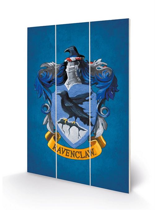 HARRY POTTER - Ravenclaw Crest - Impression sur bois 20x29.5