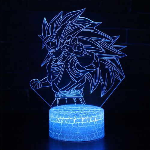 Stack Lampe 3D Tactile Veilleuses Enfant 7 Couleurs Avec Telecommande - Dragon Ball #80 - Image 1
