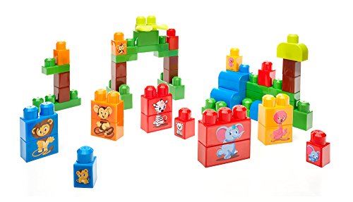 Mega Bloks First Builders Match n Stack Animals - Ensemble de construction
