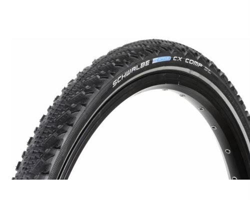 Schwalbe tube extérieur CX Comp 26 x 200 (50-559) noir réfléchissant