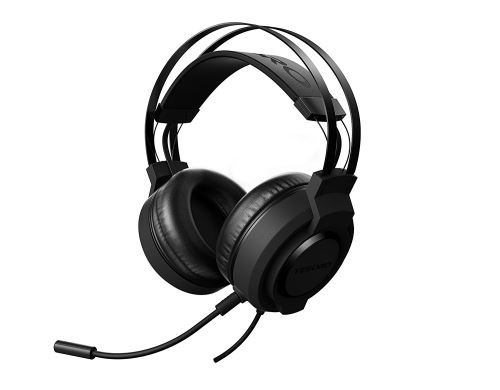 Tesoro Olivant 7.1 Casque PC Gaming compatible avec Windows XP/Vista 7/8/10/Smartphone/Tablettes/PS4 Noir Mat